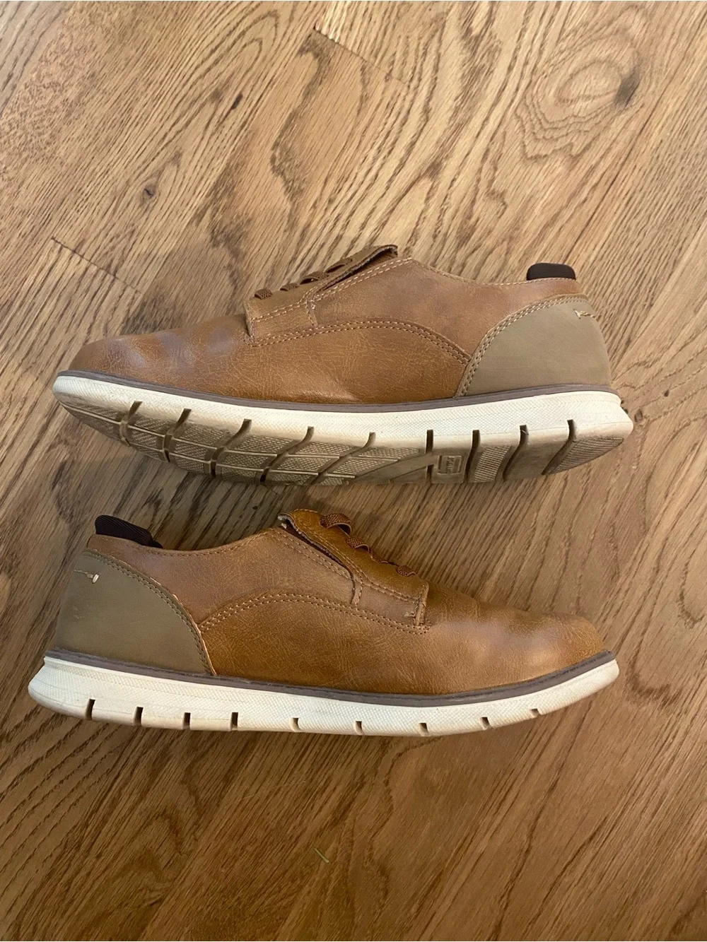 Casual Youth Slip-On Sneakers - Brown